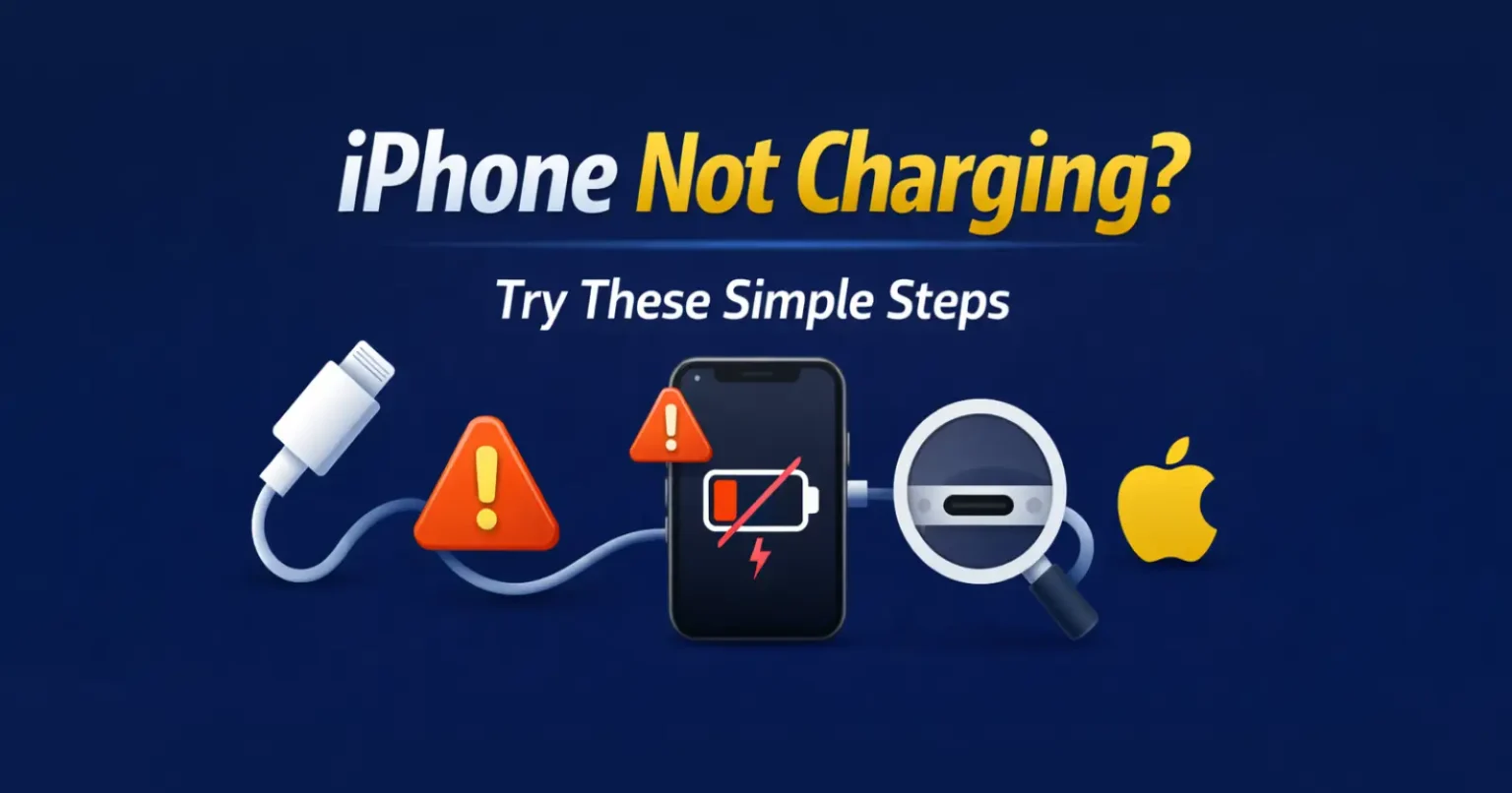 iPhone Not Charging – Try These Simple Steps iPhone Not Charging – Simple Steps to Fix the Issue Quickly