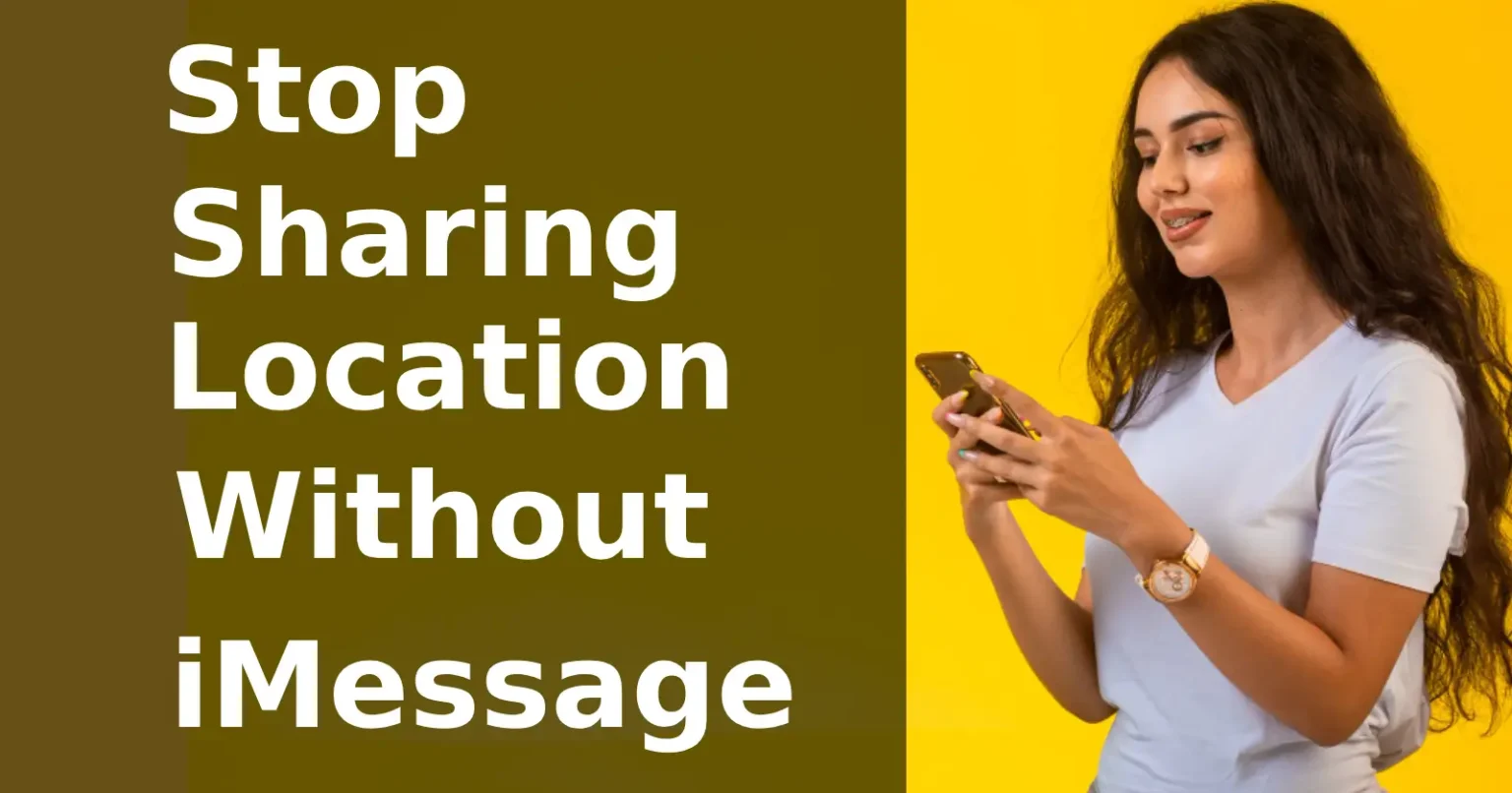 Stop Sharing Location Without Notifying iMessage