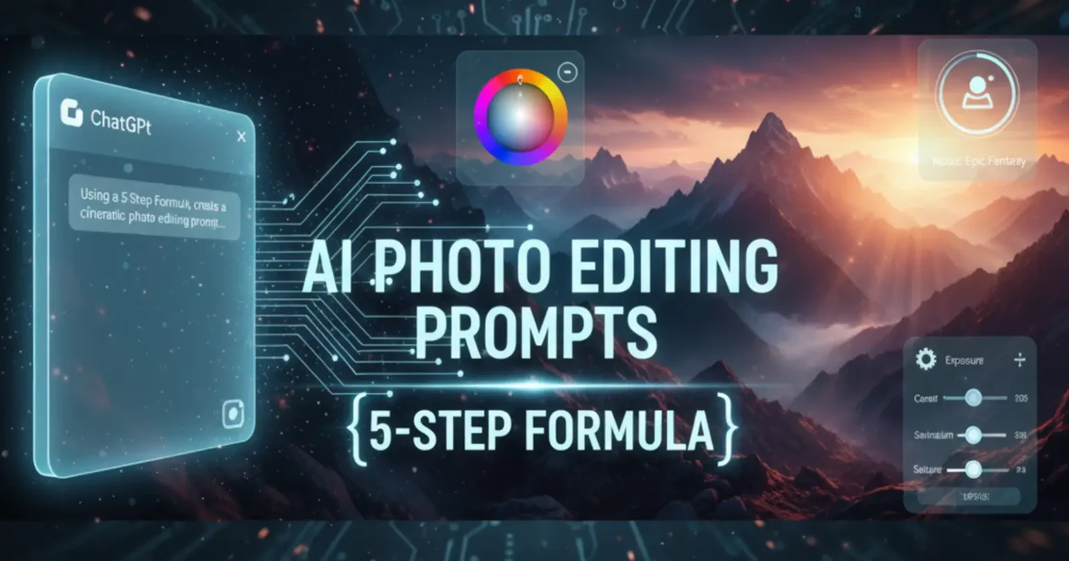ChatGPT Photo Editing Prompts
