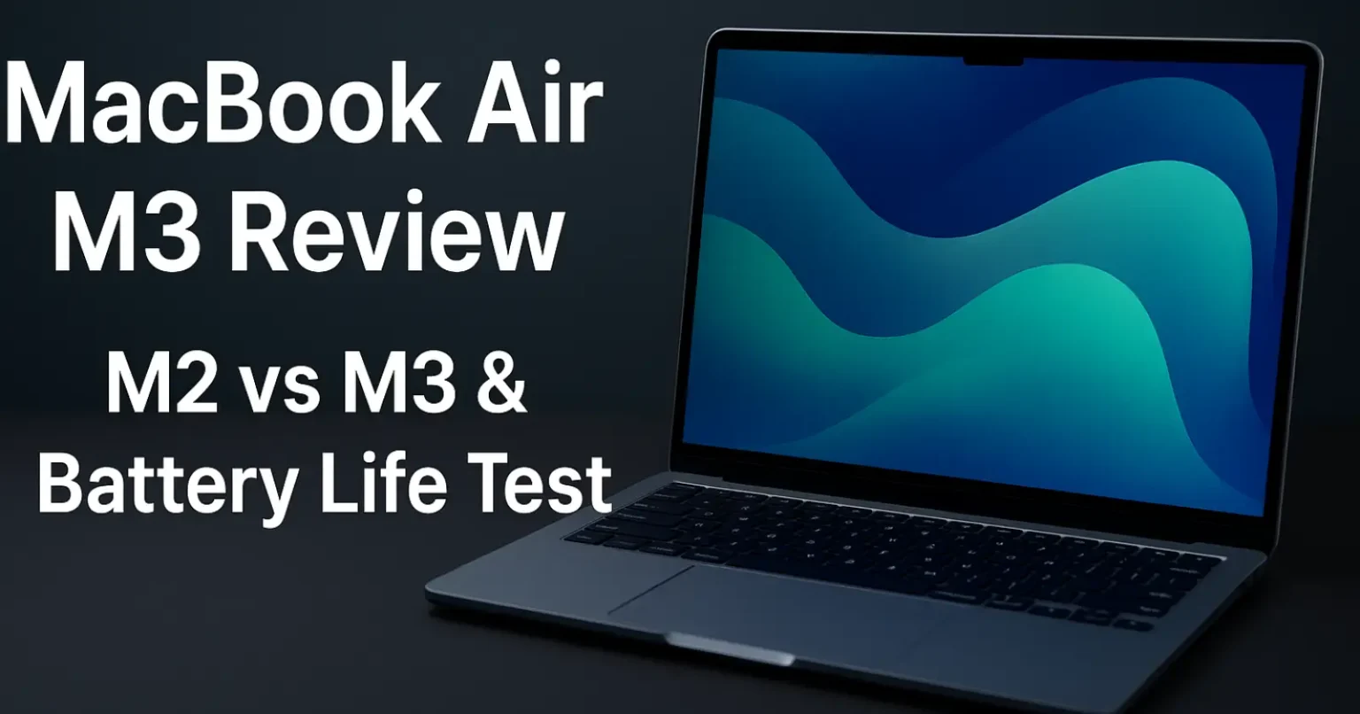 MacBook Air M3 Review – M2 vs M3 & Battery Life Test | Worth the Upgrade? MacBook Air M3 - M2 vs M3 & Battery Life Test