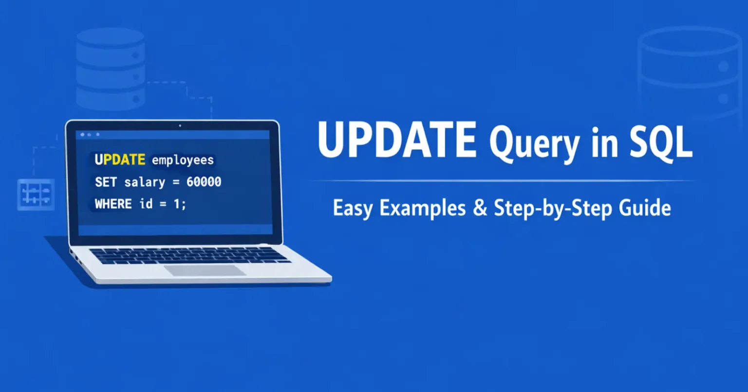 UPDATE Query in SQL - Simple Examples & Guide