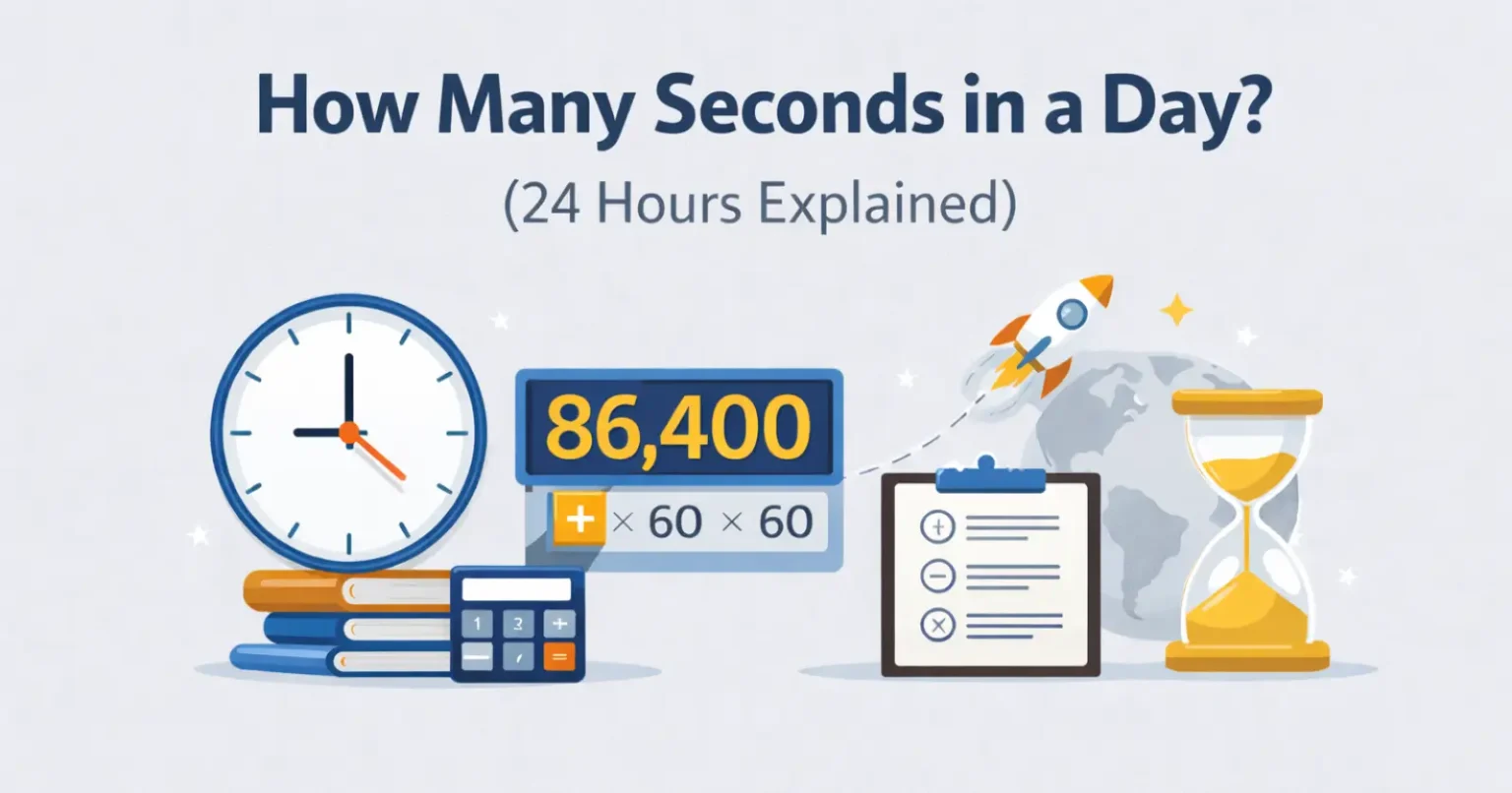How Many Seconds in a Day? (24 Hours Explained)