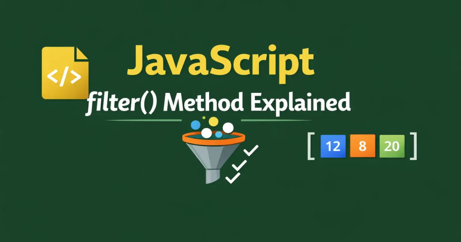 JavaScript filter() Method - Explained with Simple Examples