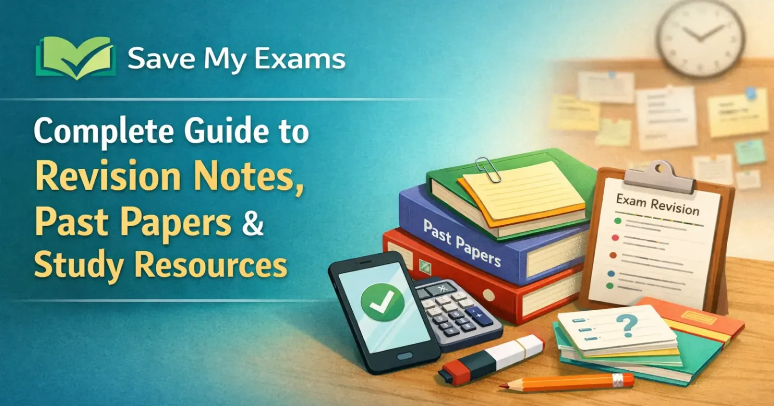 Save My Exams – Complete Guide to Revision Notes, Past Papers & Study Resources Save My Exams - Complete Guide to Notes, Past Papers & Features