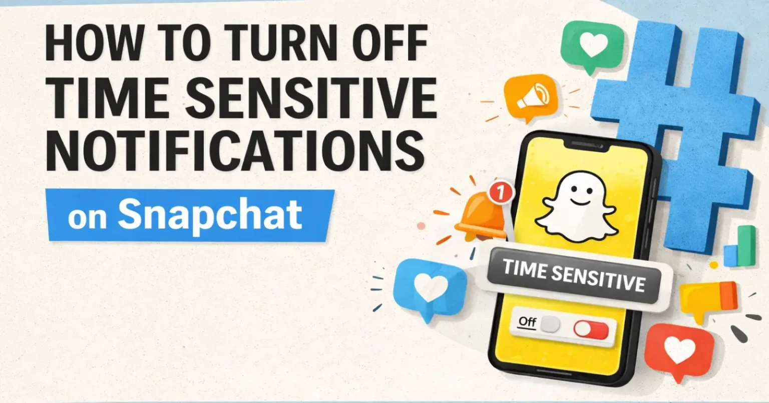 What does time sensitive mean on Snapchat and how to turn it off explained
