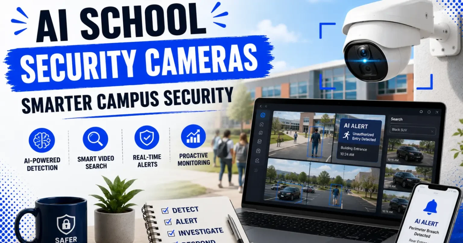 From CCTV to AI – How School Security Cameras Are Becoming Smarter in 2026 AI school security cameras for smarter campus security