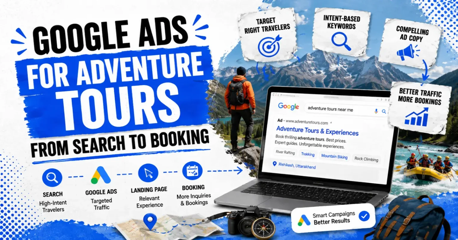 From Search to Booking – Google Ads for Adventure Tours Google Ads for adventure tours and travel bookings