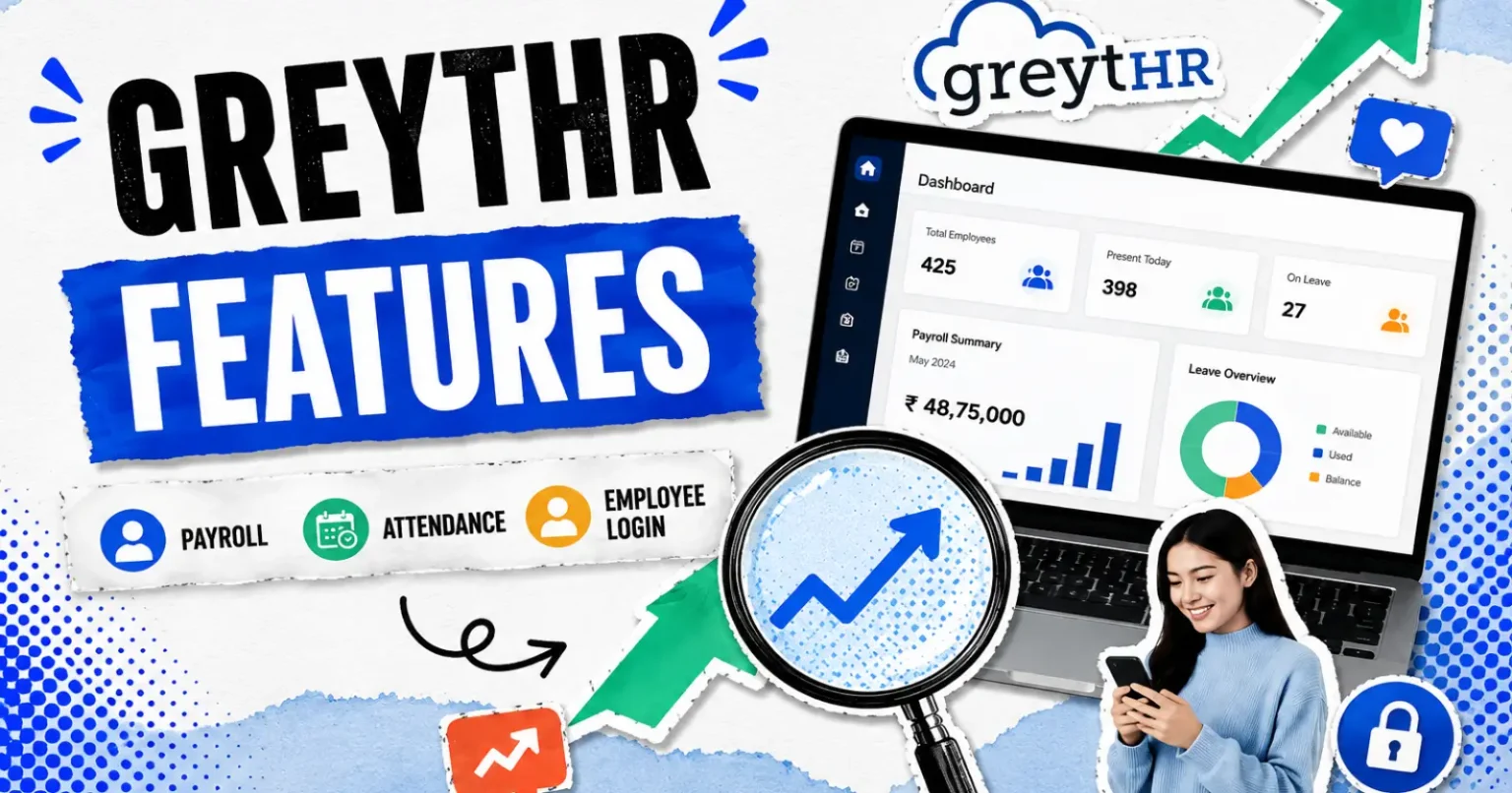 GreytHR Explained – Features, Payroll, Pricing & Employee Login GreytHR features, payroll management, pricing and employee login