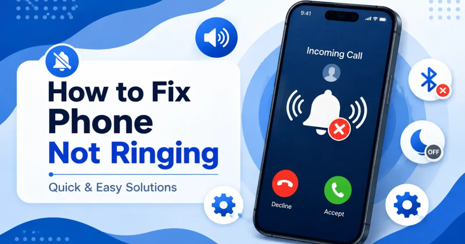 How to Fix Phone Not Ringing (Quick & Easy Solutions) How to fix phone not ringing with easy troubleshooting solutions