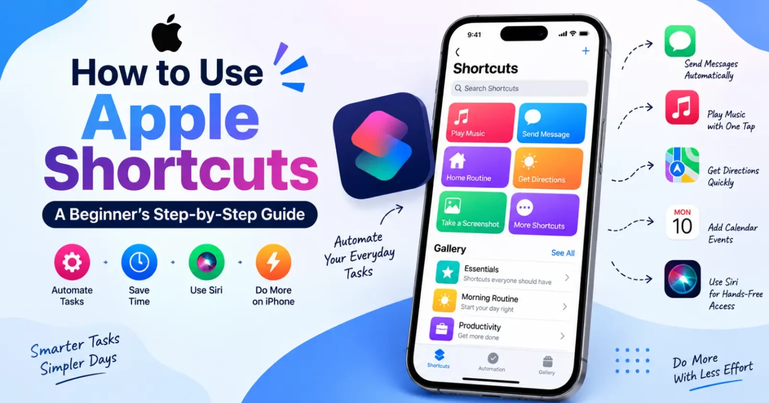 How to Use Apple Shortcuts – A Beginner’s Step-by-Step Guide How to use Apple Shortcuts on iPhone