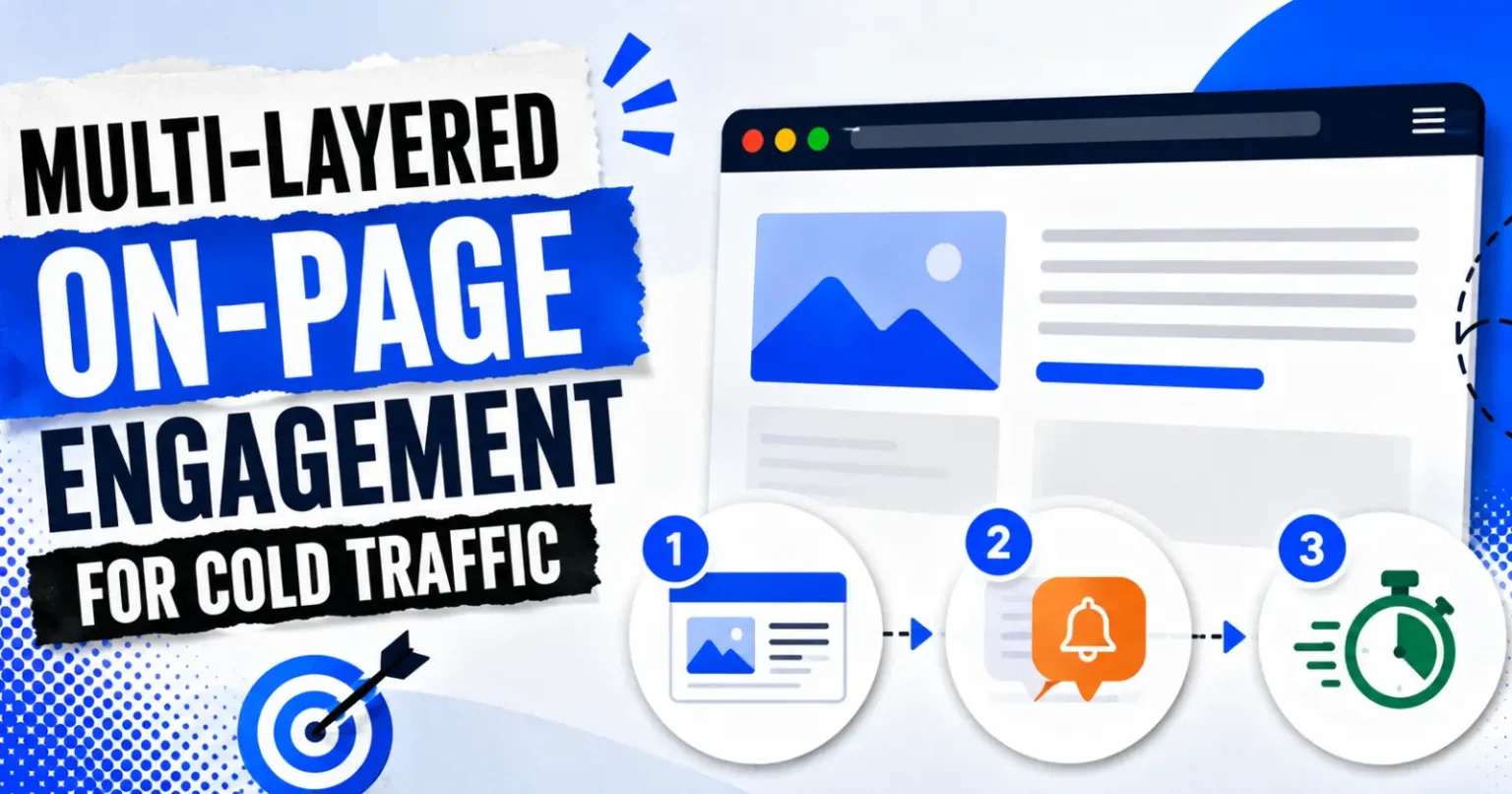 How to Build a Multi-Layered On-Page Engagement Strategy for Cold Traffic Multi-layered on-page engagement strategy for cold traffic