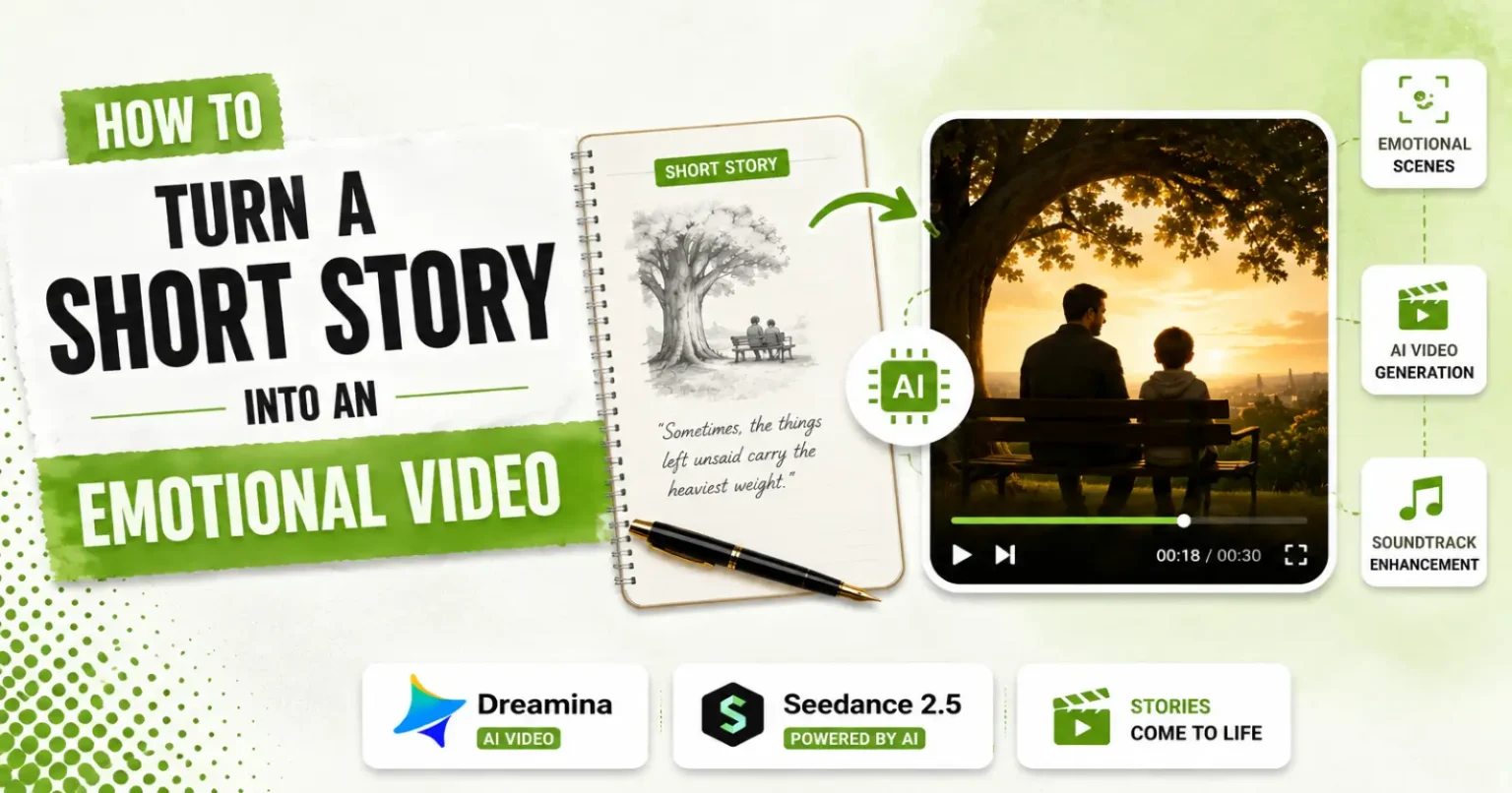 How to turn a short story into an emotional video with AI